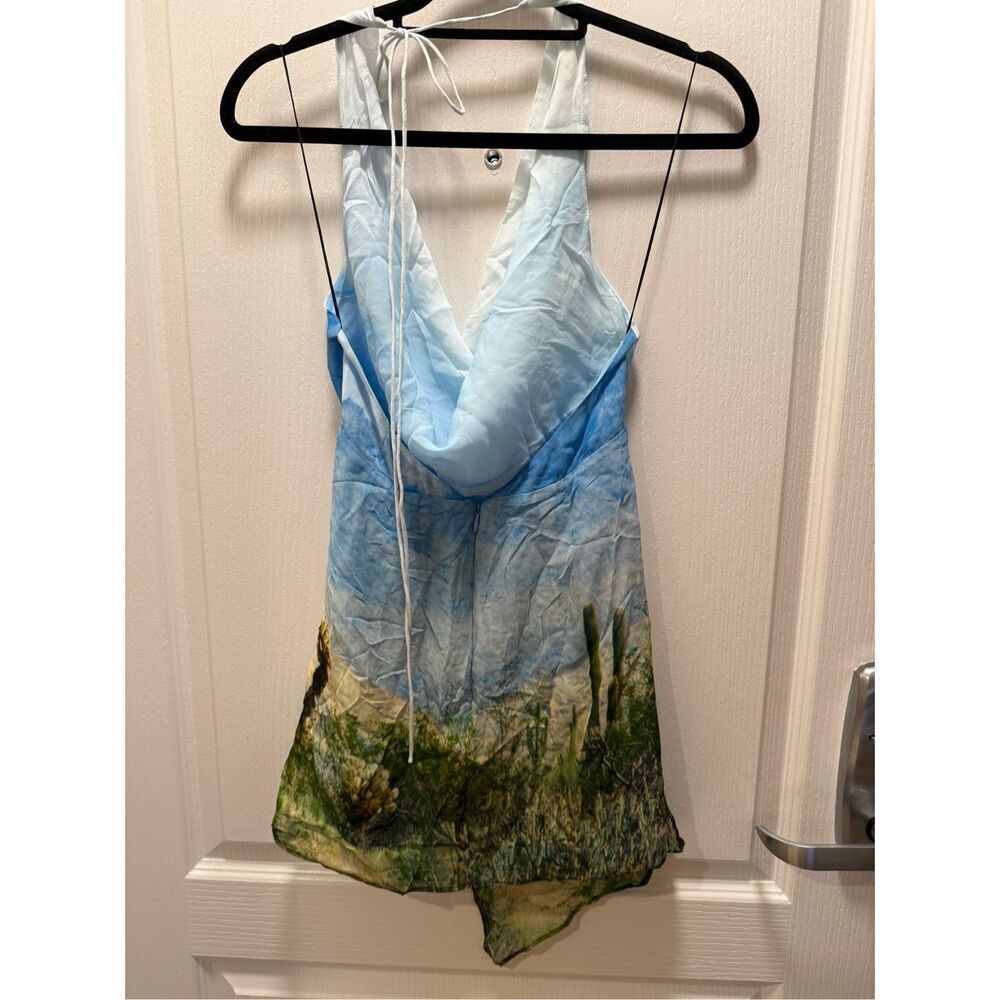 Significant Other Kyra Halter Mini Dress in Arizona Print Summer Sz 4 NWT$395 - Picture 6 of 7